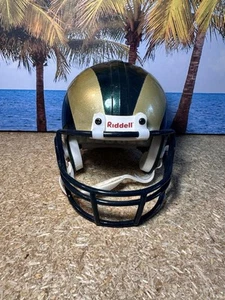 CASCO RIDDELL MINI FÚTBOL AMERICANO COLORADO STATE RAMS SPEED 3 5/8 NCAA - Imagen 1 de 5