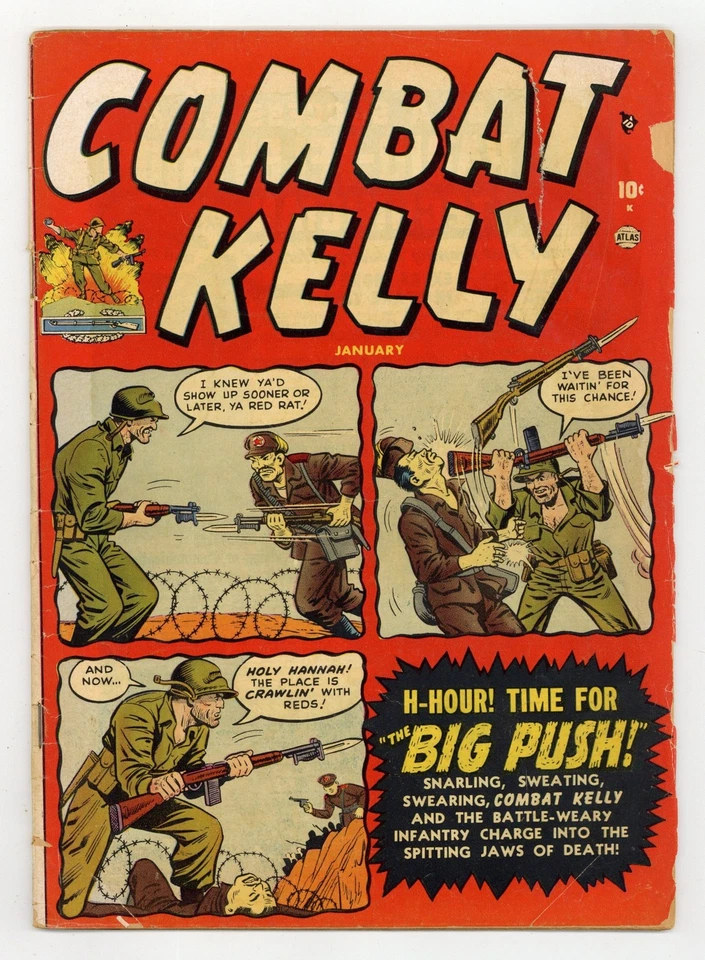 Combat Kelly #2 GD 2.0 1952 - Image 1 of 1