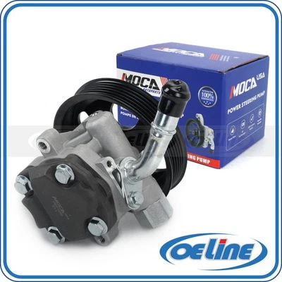 Power Steering Pump w/ Pulley for 12-17 Jeep Wrangler & 2018 Wrangler JK 3.6L - Image 1 of 4