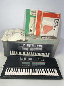 Yamaha PortaSound PSS-470 Electronic Keyboard mit diversem getestet - Bild 1 von 19