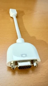 APPLE MINI VGA TO VGA DISPLAY ADAPTER CABLE, 603-0607 - Picture 1 of 4