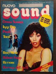 NUOVO SOUND 7/1979 DONNA SUMMER POOH RETTORE IGGY POP STRATOS + POSTER BEATLES - Picture 1 of 6