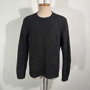 Bonobos Slim Fit Men’s Heather Gray Black Knit Sweater Size L Large Wool Blend - Picture 1 of 13