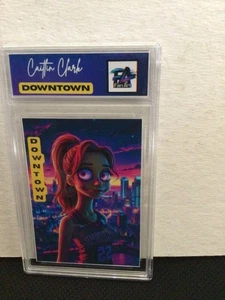 2025 Caitlin Clark Downtown Fan Art Custom Card  *custom card* - Picture 1 of 3