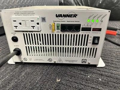 Vanner  LSC12-1100 Power Inverter With 12Vdc Input & 1100W AC Output - Image 1 of 4