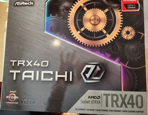 ASRock TRX40 TAICHI sTRX4 AMD TRX40 SATA 6Gb/sASRock DDR4 ATX AMD Motherboard - Picture 1 of 5
