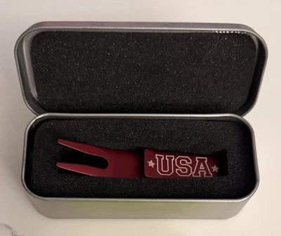 Rare Scotty Cameron 2019 USA Red Pivot/Divot Repair Tool⛳⛳⛳ - image 1 of 3