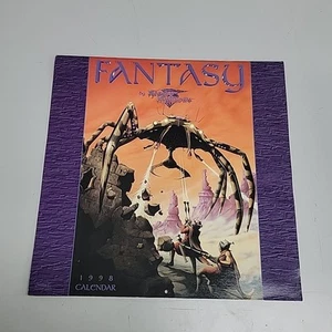1998 Fantasy By Rodney Matthews Calendar Wizards Sci-fi Fantasy  - Picture 1 of 17