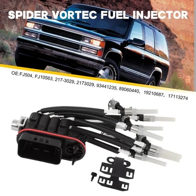 Conjunto de inyección de combustible Spider Vortec para 96-99 Chevrolet C2500 Suburban V8 5,7 L Foto 1 de 4