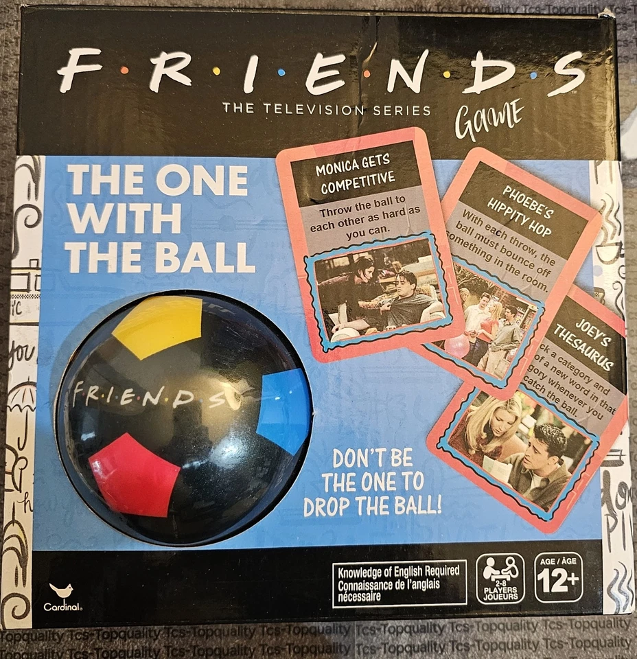 Friends The One with The Ball Board Game Friends TV Series Party Game 2-8 Play - Image 1 of 3
