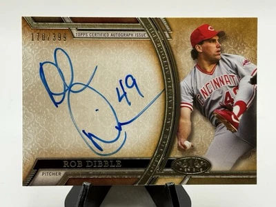 2015 Topps Tier One Acclaimed Auto /399 Rob Dibble #AA-RD - Image 1 of 2