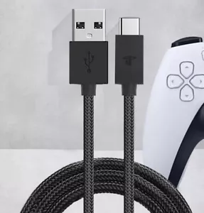 Genuine PS5 DualSense Edge Controller Power Cable 9FT USB C Power Charger Cord - Picture 1 of 4