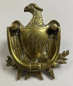Antique Door Knocker: Solid Brass - Picture 1 of 4