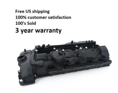 Cubierta de válvula de motor BMW X5 740i X3 335i 135i 535i xDrive con junta 11127570292 Foto 1 de 4