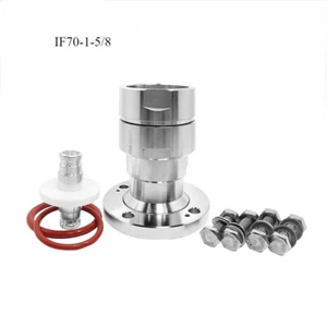 Coaxial RF Connector 1-5/8EIA 4-hole Flange To 1-5/8 Cable IF70-1-5/8 Tool - Picture 1 of 8