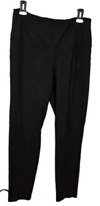 Lysse Twill Ponte Leggings Womens Size Large Black Stretchy - Picture 1 of 9