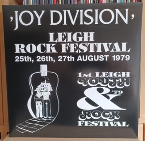 (34) Joy Division - Leigh Rock Festival LP ltd, #168/300 180g - Picture 1 of 1