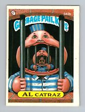 Al Catraz 1987 Topps Garbage Pail Kids Original Series 9 #343b