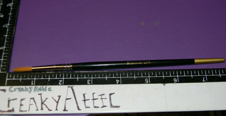 STAMPIN UP PAINT BRUSH 1 FOR RUBBER STAMP PAINTING CREAKYATTIC - Image 1 of 1