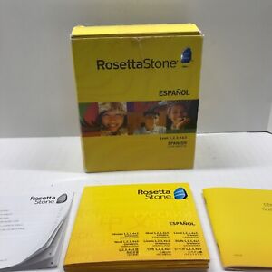 Rosetta Stone Spanish Español (Latin America) Level 1-5 Set