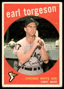 1959 Topps #351 Earl Torgeson Gray/darker back VG/EX - Picture 1 of 2