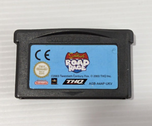 The Simpsons Road Rage - Nintendo Gameboy Advance / GBA Game - PAL - Tested