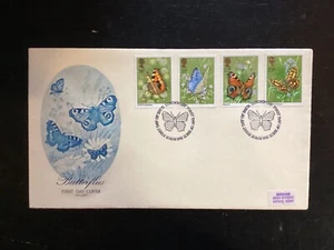GB 1981 Butterflies FDC, marca Benham, Londres S.W. pmk especial (K15) - Imagen 1 de 1