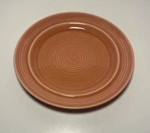 Metlox Colorstax dinner plate Apricot Terra Cotta VG-MINT - Picture 1 of 4