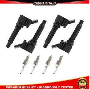 4pcs Ignition Coil & Spark Plugs for 2016-2018 A3 Sportback Jetta UF718 95463 - Picture 1 of 15