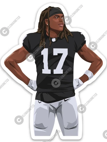 Las Vegas Raiders  Davante Adams MAGNET - Raiders Nation former Oakland NFL WR Cover