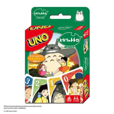 UNO Playing Cards My Neighbor Totoro Card Game Ensky - Image 1 of 2