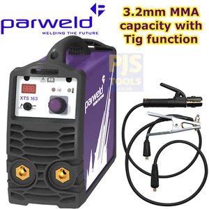 Parweld XTS163 220-240V 160A MMA Lichtbogen WIG Inverter Stabschweißgerät 3 Jahre Garantie - Bild 1 von 2