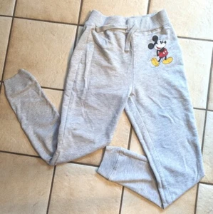 Disney Parks Mickey Mouse Grey Sweat Pants Joggers Youth  Sz XL (12-14)  EUC - Picture 1 of 5