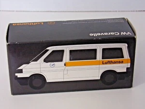 Schabak VW Caravelle Lufthansa Minivan 1/43 - Picture 1 of 9