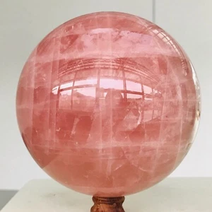 5680g Natural Pink Rose Quartz Crystal Sphere Mineral specimen Healing AH118 - Picture 1 of 15