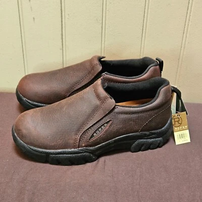 Roper Performance Slip On Women Size 9 Brown Casual Shoes 09-021-0601-0237 NEW - Image 1 of 4