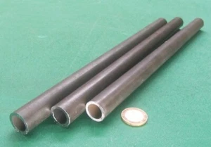 DOM Steel Round Tube, .750" OD x .570" ID x .095" W x 1 FT Long, 3 Pcs, 3 FT - Picture 1 of 17