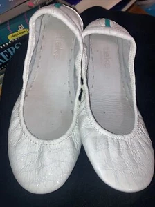 Tieks Size 6 Diamond White Ballet Flats Women’s - Picture 1 of 6