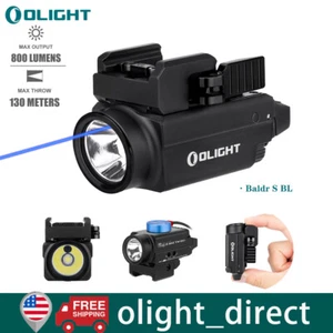 Olight Baldr S Tactical Pistol Light 800 Lumens Blue Laser Rechargeable Glock US - Picture 1 of 23