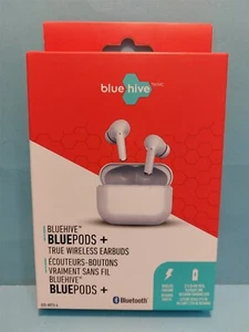 BLUEHIVE BLUEPODS + VRAIS ÉCOUTEURS SANS FIL AVEC ÉTUI DE CHARGE 035-8073-6 - NEUF - Photo 1 sur 2