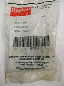 Dayton 5X644 Unused 5X644 Shaft Collar, Set Screw, 1 pc, 1-3/8", ST - Picture 1 of 4