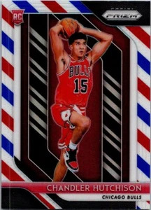 2018 Panini Prizm #70 Chandler Hutchison Prizms Red White and Blue - Picture 1 of 2