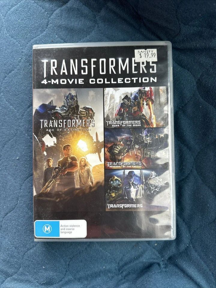 Transformers 4 Movie Collection (DVD 2014) Action Adventure - image 1 of 1
