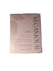 Vegamour GRO Biotin Gummies for Hair Wellness 30 Gummies Exp 07/2025 - Picture 1 of 1