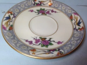 Lenox Ming (schwarzer Bodenstempel) Untertasse(n) - Bild 1 von 2