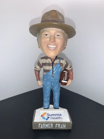 Farmer Fran Bobblehead Akron Rubber Ducks Cover