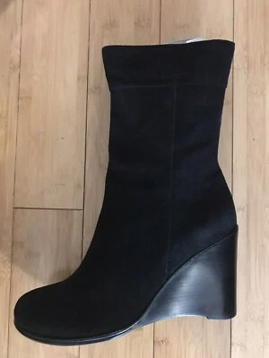 MEJORES Botas de Invierno Gabriella Rocha Talla 12 Mujer Gamuza Negras Cuña Tacón Apilado  Foto 1 de 4