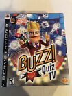 Buzz Quiz Tv (Sony Playstation 3, 2008) Mint Condition Cib Complete