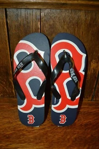 Sandalias chanclas rojas y azules para adultos BOSTON RED SOX talla XS - Imagen 1 de 3