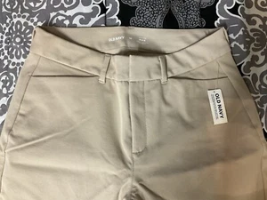 Old Navy Women’s 12 Tan High-Waisted Pixie Skinny Ankle Pants #khaki NWT - Picture 1 of 5
